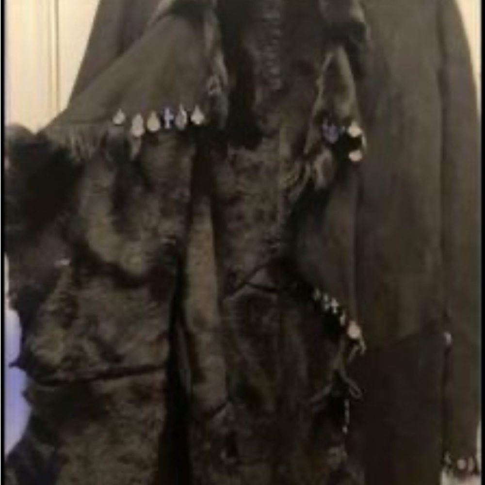 Lamb skin coat